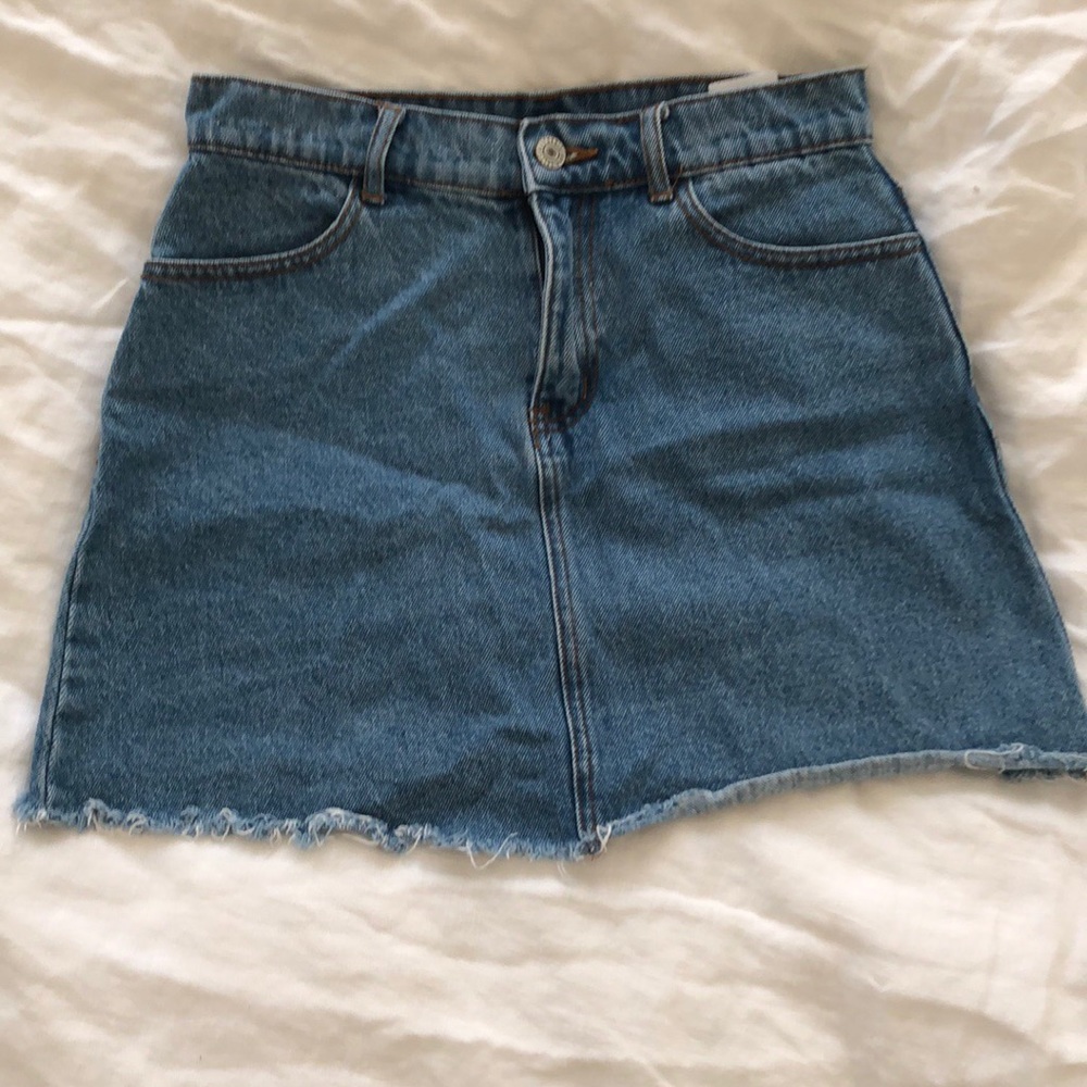 brandy melville denim skirt